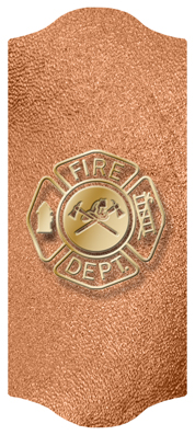 DARAY C 418 SH CP Fire Department Shimmer Copper Background